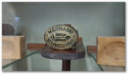 Značka na olivové mýdlo